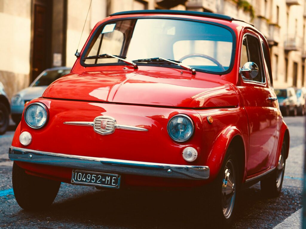 Voiture de collection populaires 
Fiat 500