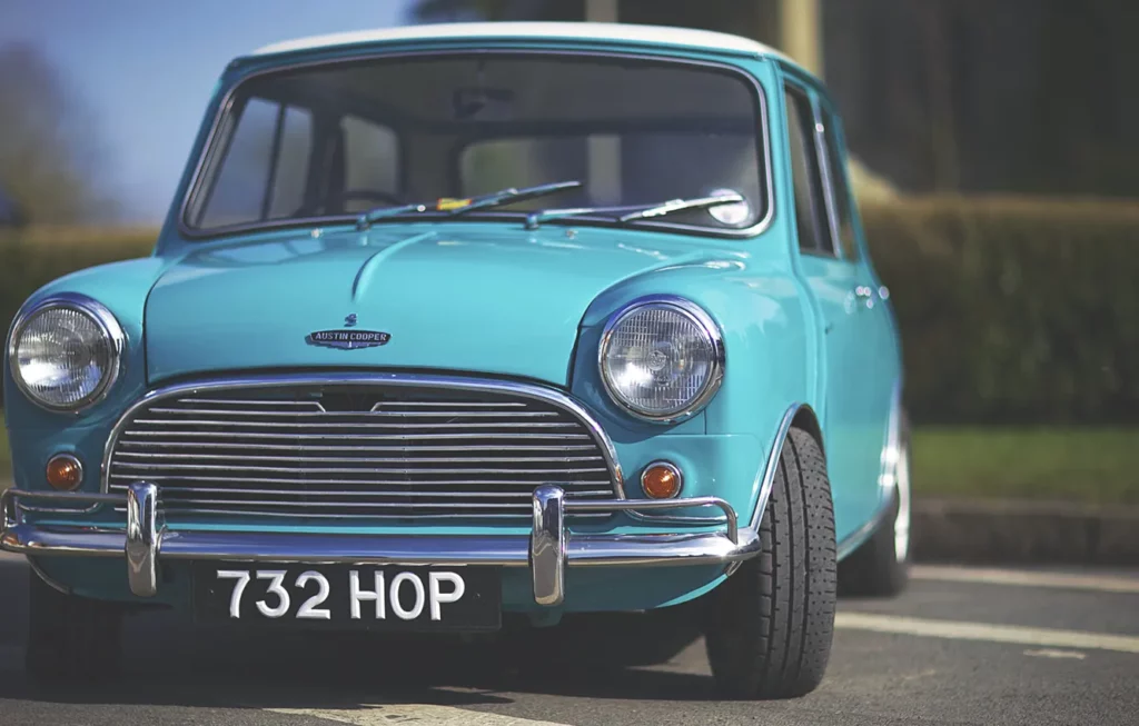 Voiture de collection incontournable 
Austin Mini Cooper